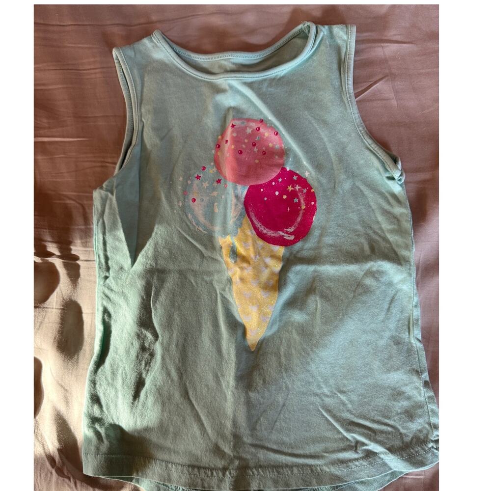 Primark teal ice cream tank size 7/8
